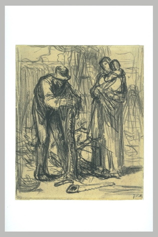 Jean-François Millet - Le greffeur
