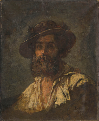 Thomas Couture - Figure de Pifferaro