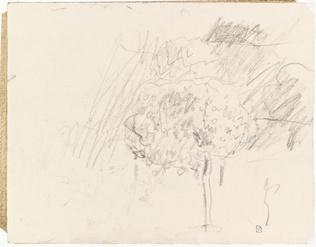 Pierre Bonnard - Paysage avec chaîne de montagnes