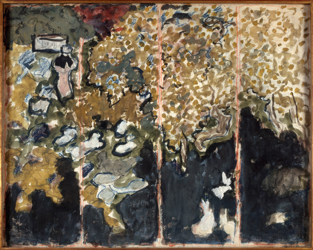 Projet de paravent 'aux lapins' - Pierre Bonnard | Musée d'Orsay