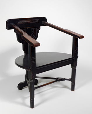 Christopher Dresser - Fauteuil modèle "Eléphant"