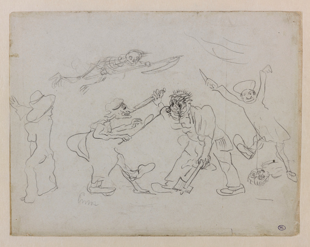 James Ensor - La Colère