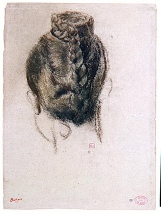 Edgar Degas - Tête de femme