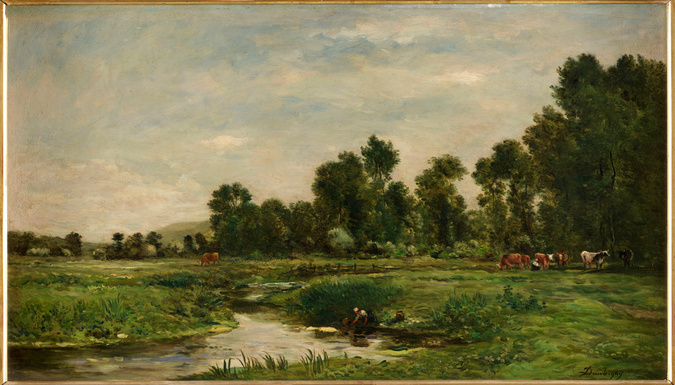 Charles-François Daubigny - La Vallée de l'Arques