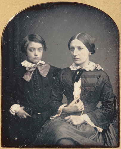 Anonyme - Mère et enfant