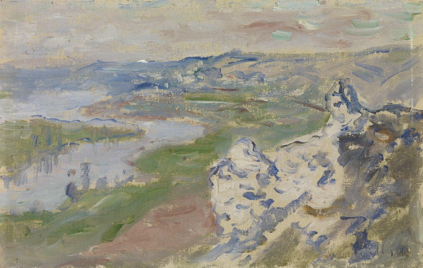 Claude Monet - La Seine, vue des hauteurs de Chantemesle
