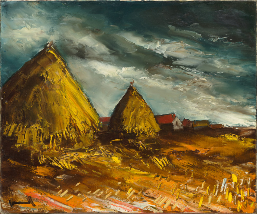 Maurice de Vlaminck - Les Meules de blé