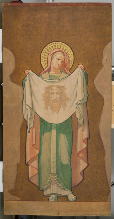 Charles Lameire - Projet de décor pour le choeur de la Madeleine, Paris, 1888-18...