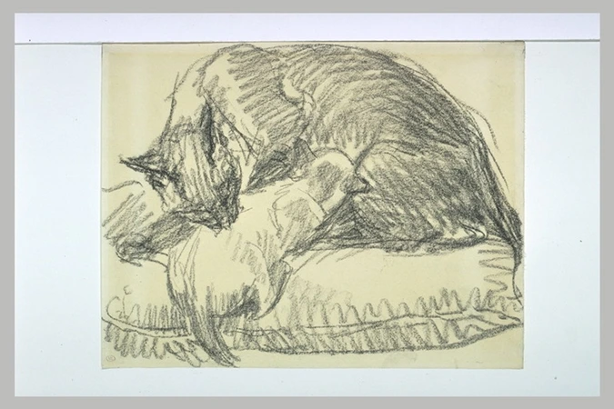 Affiche Vintage Le Chat Noir - Affiche de Théophile - Alexandre