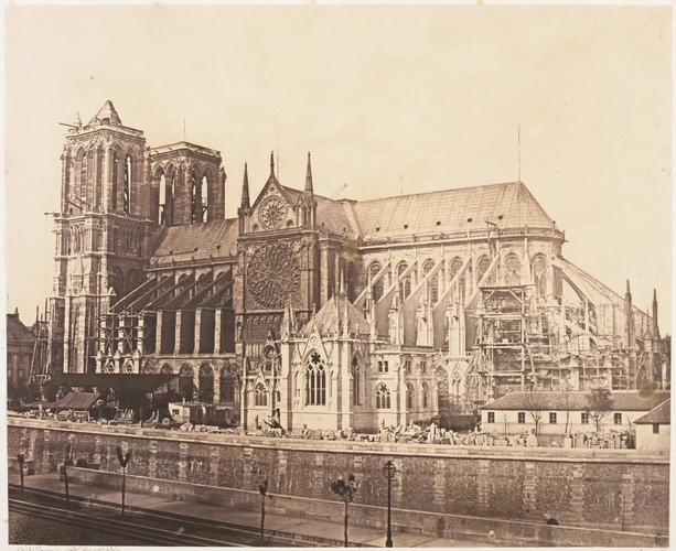Hippolyte Bayard - Flanc sud de Notre-Dame de Paris