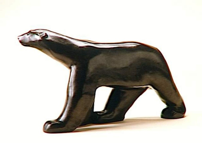 François Pompon - Ours blanc