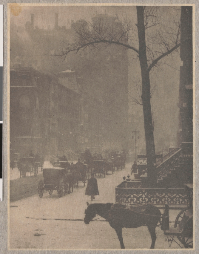 The Street - Design for a Poster - Alfred Stieglitz