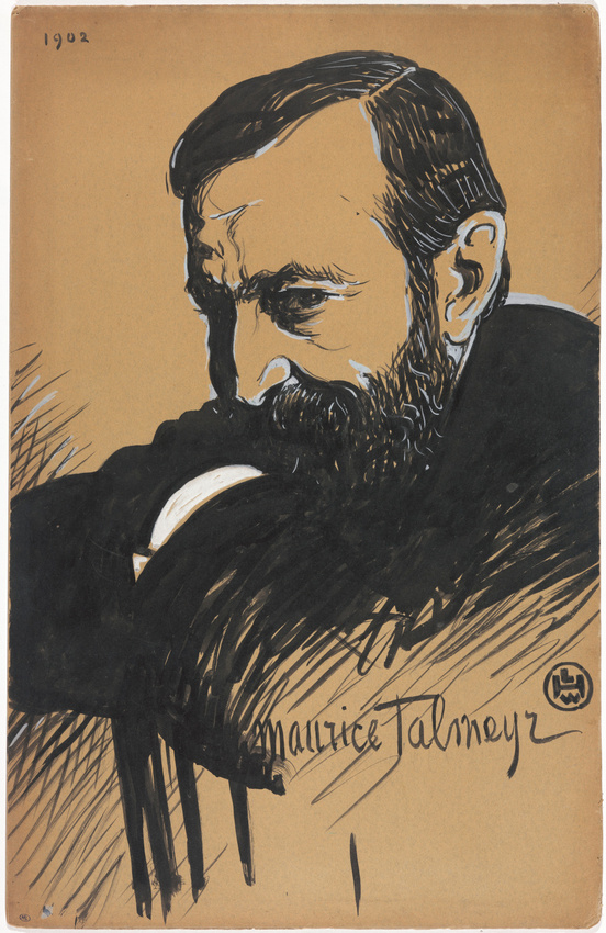 Louis Welden Hawkins - Portrait de Maurice Talmeyr, en buste