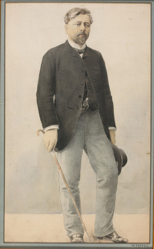 Anonyme - Portrait de Gustave Eiffel