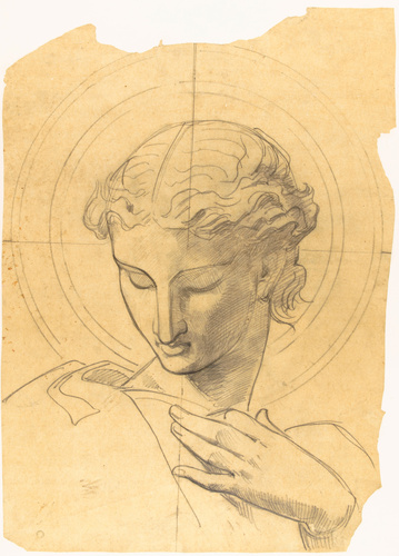 Charles Lameire - Panthéon, tapisserie des Gobelins pour la chapelle de la Vierg...