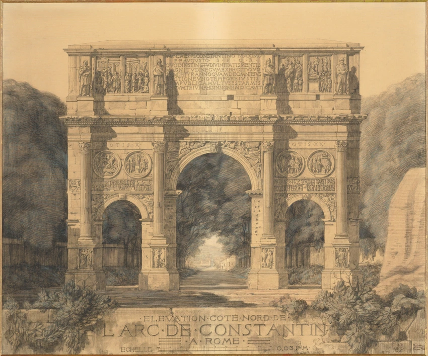 Maurice, Jacques Boutterin - Arc de Constantin à Rome