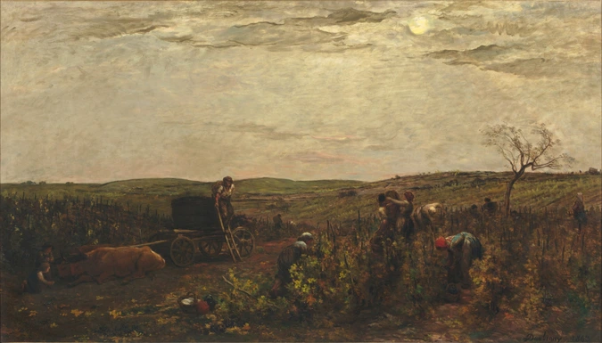 Charles-François Daubigny - Les Vendanges en Bourgogne