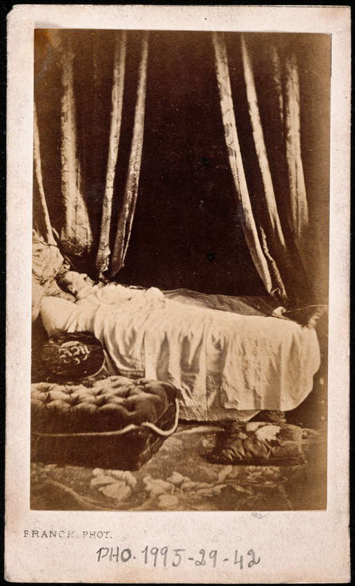 Franck - Le duc de Morny, sur son lit de mort