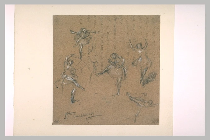 Jean-Baptiste Carpeaux - Plusieurs figures de danseuses