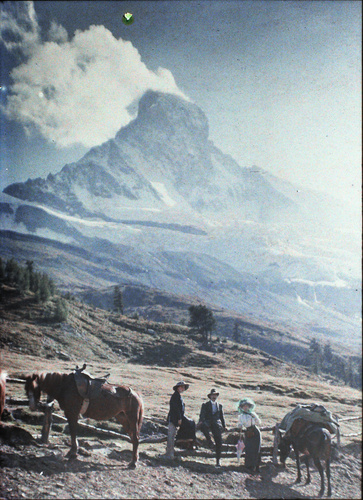 Anonyme - Paysage de montagne