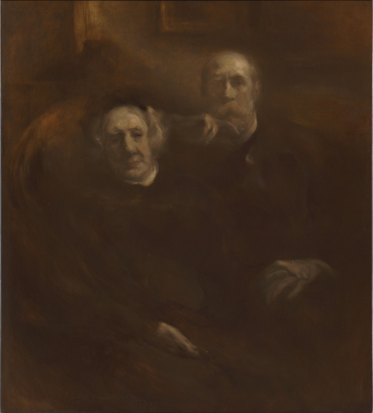 Eugène Carrière - Madame A. Devillez et son fils Louis-Henri Devillez