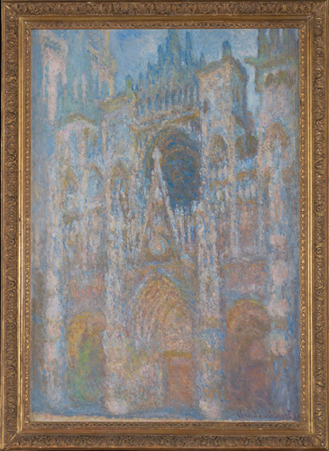 La Cathédrale de Rouen. Le Portail, soleil matinal - Claude Monet