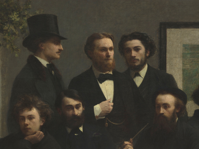 Henri Fantin-Latour、海外版超希少レゾネ、新品高級額装付 Coin de table - Henri Fantin-Latour | Musée d'Orsay