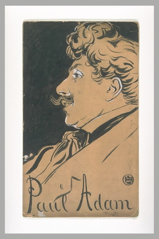 Louis Welden Hawkins - Portrait de Paul Adam, en buste