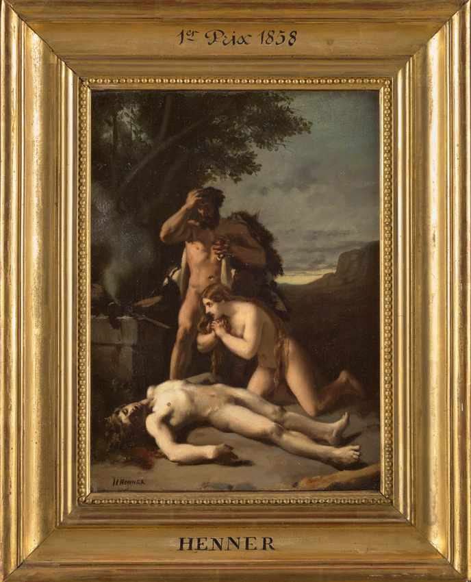 Jean-Jacques Henner - Adam et Eve trouvant le corps d'Abel