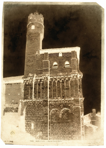 Gustave Le Gray - Albi (Tarn) - Clocher, église Saint-Salvy