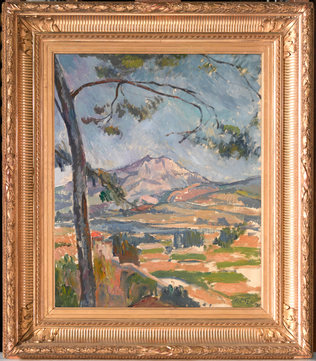 Anonyme - La Montagne Sainte-Victoire