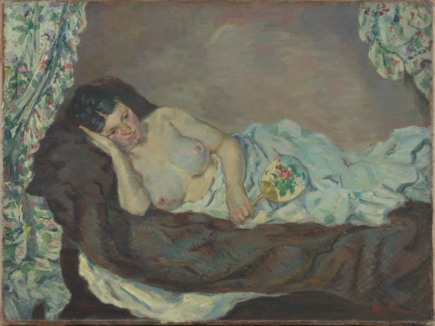 Armand Guillaumin - Femme nue couchée