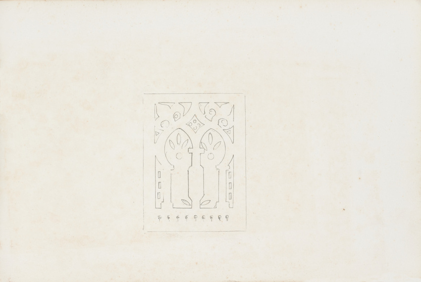 Enguerrand du Suau de la Croix - Motif gothique