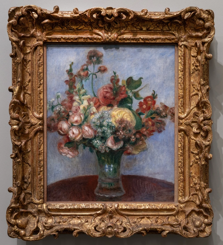 Auguste Renoir - Fleurs dans un vase