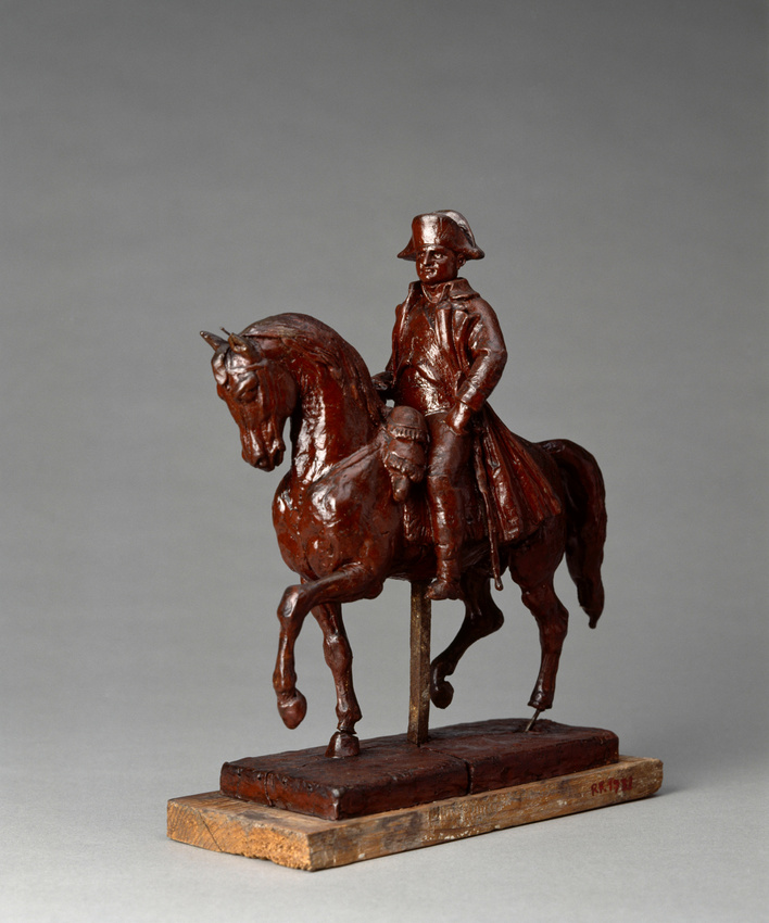 Eugène Guillaume - Napoléon Ier à cheval en tenue militaire
