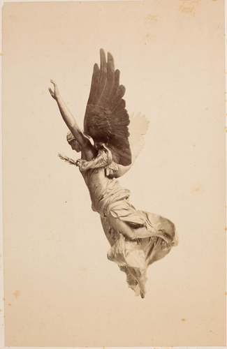 Eugène Boutier - Monument funéraire de M. Thiers au Père-Lachaise, Mercier statu...