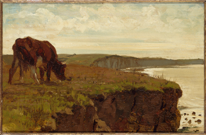 Henri Regnault - Falaise de Veules