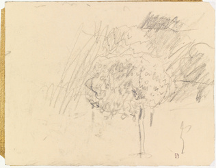 Pierre Bonnard - Paysage avec chaîne de montagnes