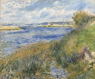 La Seine à Champrosay - Auguste Renoir