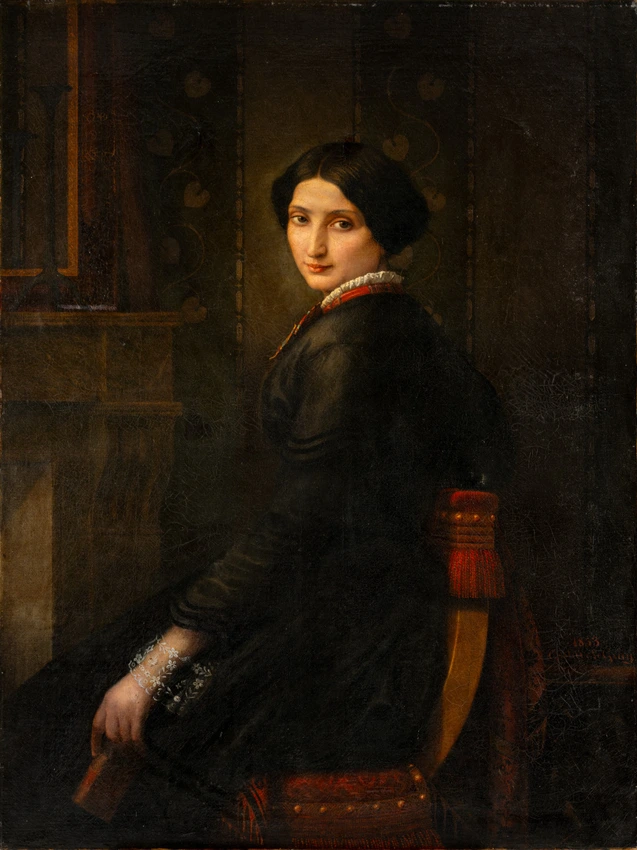 Gustave Le Gray - Portrait de Mme G.L.