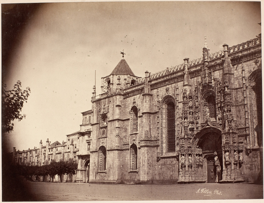 Alfred Fillon - Eglise du Couvent de Belem, Portugal, côté de l'Est