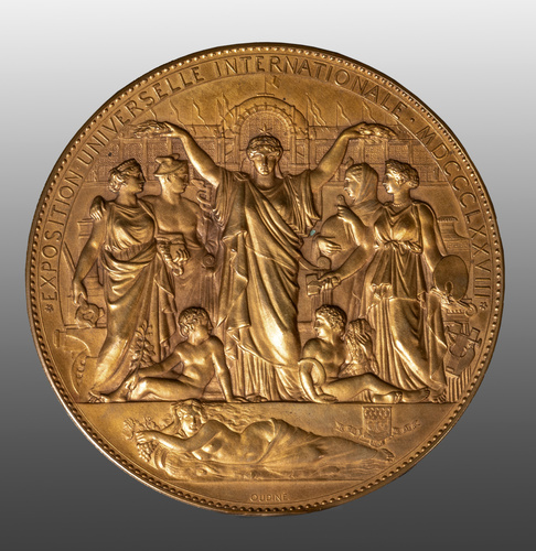 Eugène André Oudiné - Exposition internationale de 1878