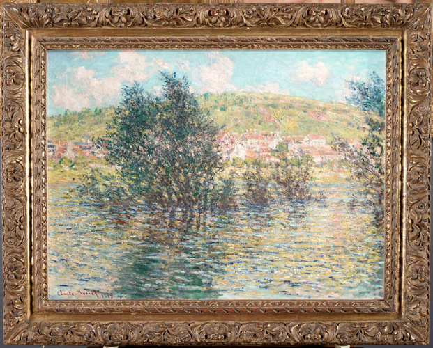 La Seine à Vétheuil, effet de soleil après la pluie - Claude Monet ...