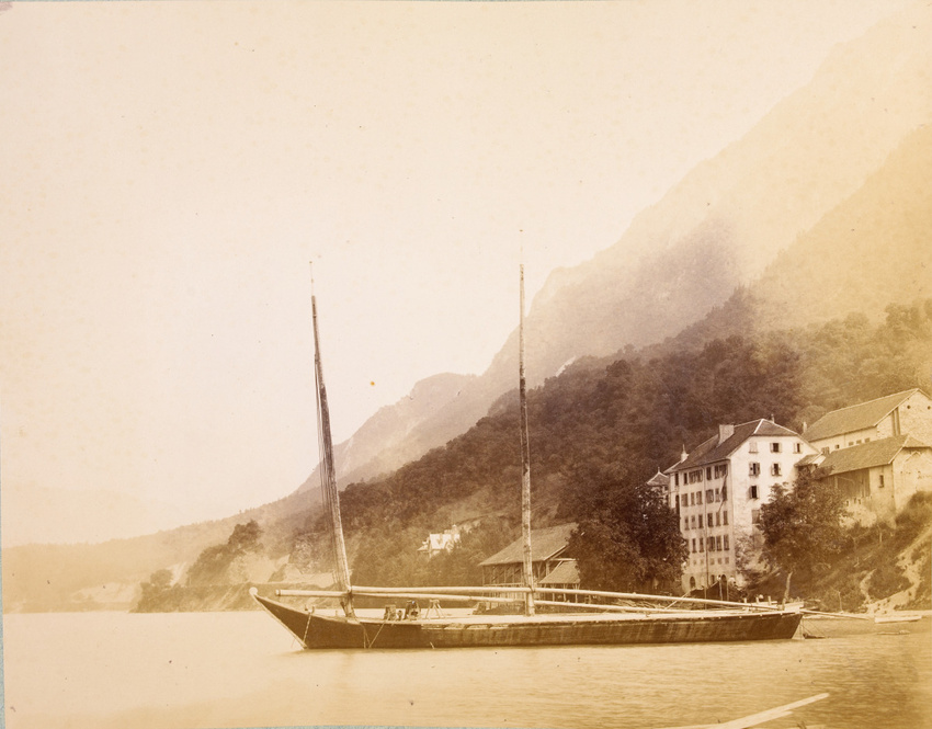 Gustave Eiffel - Saint Gingolph, un navire ancré aux bords du lac