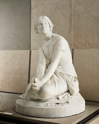 Jeanne d'Arc à Domrémy - Henri Chapu