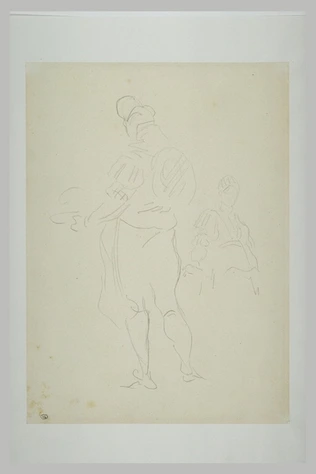 Edouard Manet - Soldat ; servante