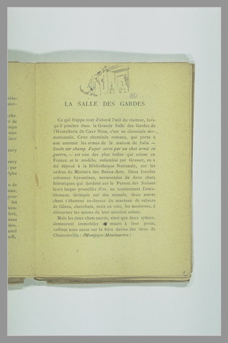 Page 9 du Chat Noir - Guide : homme penché vers une cheminée