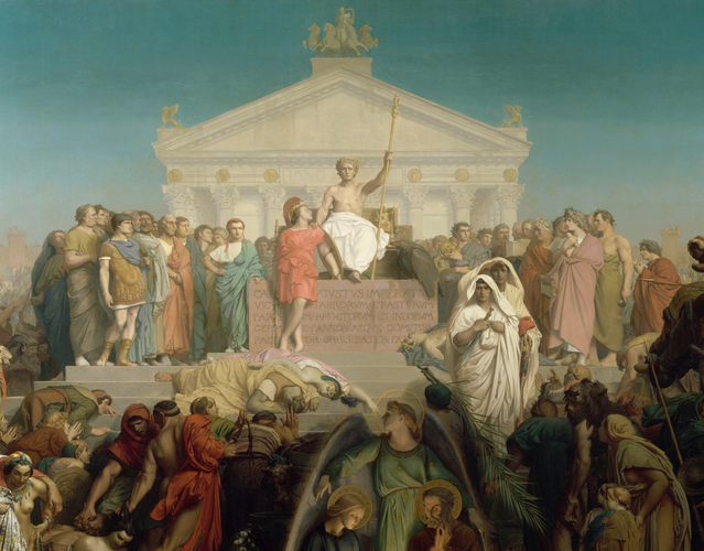 Jean-Léon Gérôme - Siècle d'Auguste : Naissance de N.S. Jésus Christ