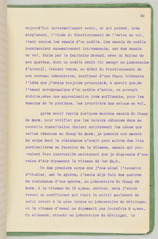 Gustave Eiffel - Biographie scientifique et industrielle. Résistance de l'air