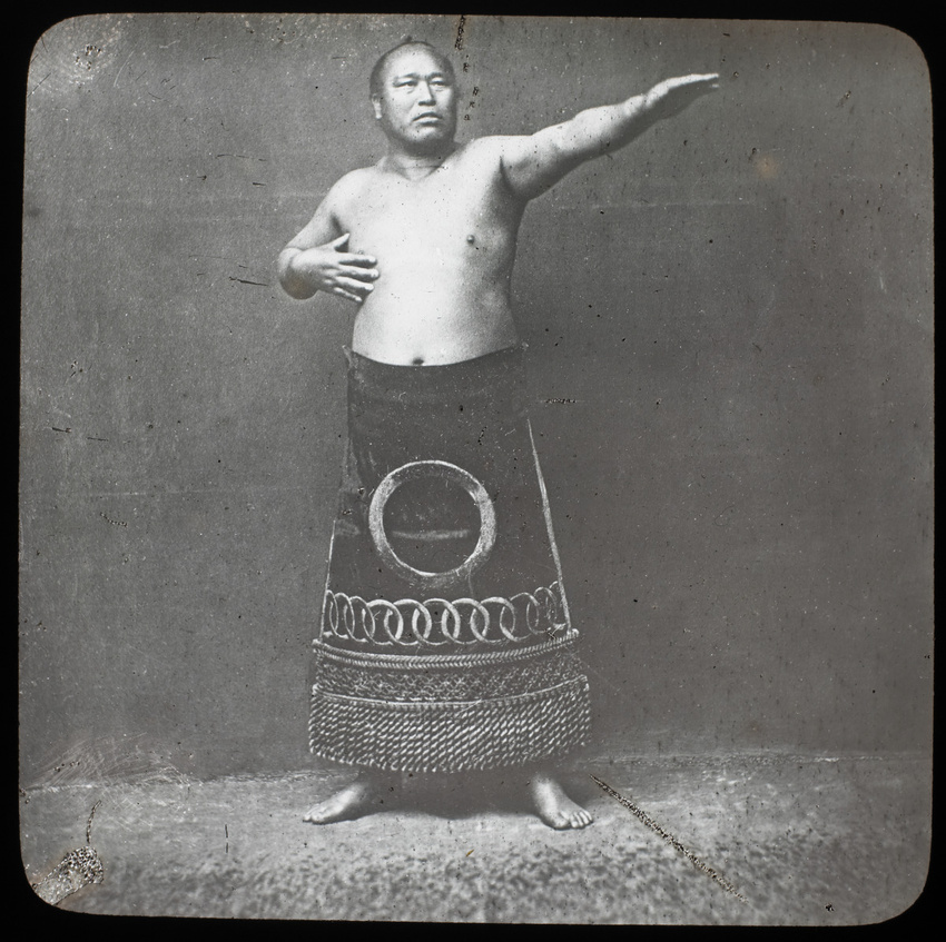 Anonyme - Portrait d'un lutteur de sumo